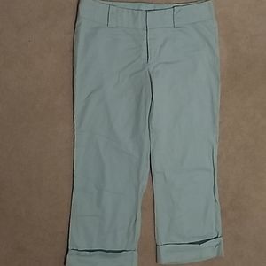 Light blue crop pants